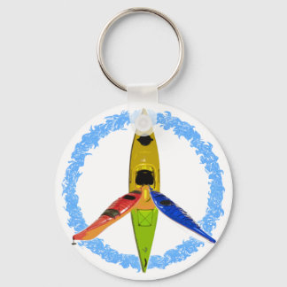 PADDLE FOR PEACE KEY RING
