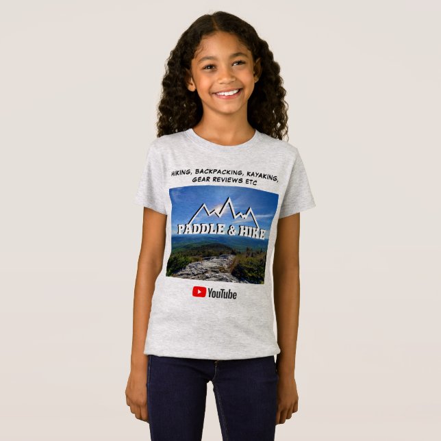 Paddle & Hike Kid t-Shirt 1 (Front Full)