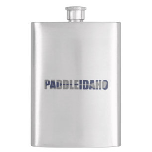 Paddle Idaho Kayaking Hip Flask