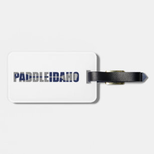 Paddle Idaho Kayaking Luggage Tag