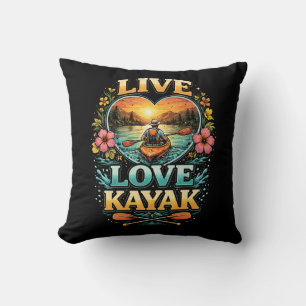 Paddle Into the Sunset Cushion