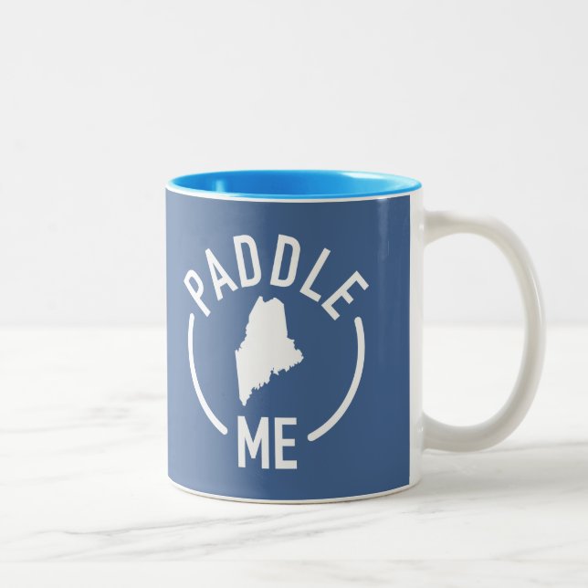 Paddle Maine Two-Tone Coffee Mug (Right)