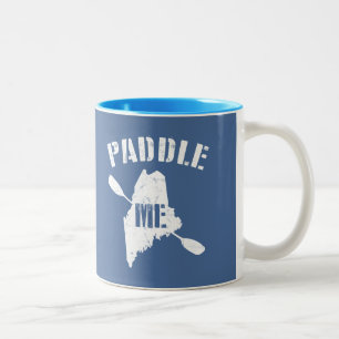 Paddle Maine Two-Tone Coffee Mug