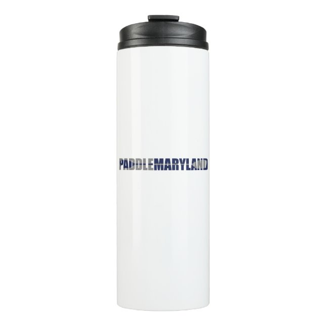 Paddle Maryland Kayaking Thermal Tumbler (Front)
