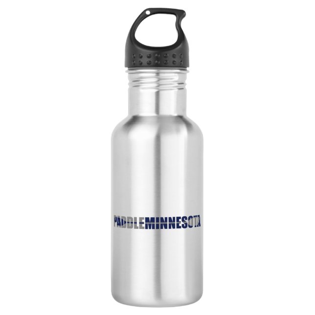 Paddle Minnesota Kayaking 532 Ml Water Bottle (Front)