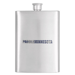 Paddle Minnesota Kayaking Hip Flask