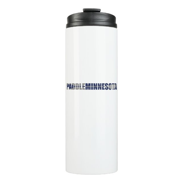 Paddle Minnesota Kayaking Thermal Tumbler (Front)