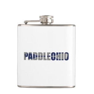 Paddle Ohio Kayaking Hip Flask