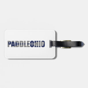 Paddle Ohio Kayaking Luggage Tag