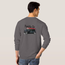 Paddle On Classic Car Design - Basic Long Sleeve T