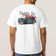 Paddle On Classic Car Design - Men's Value T-Shirt