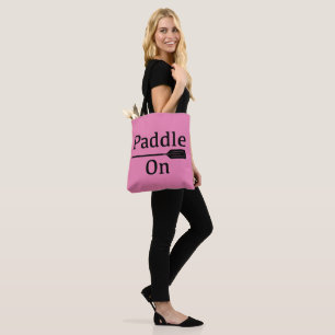 Paddle On Design - All-Over-Print Tote Bag, Medium Bag