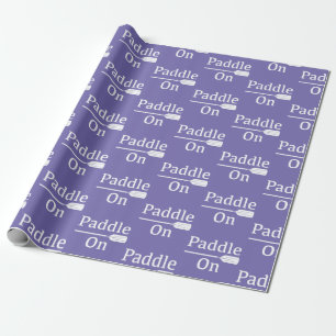 Paddle On Design - Matte Wrapping Paper