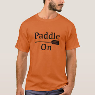 Paddle On Design - Men's Basic Dark T-Shirt