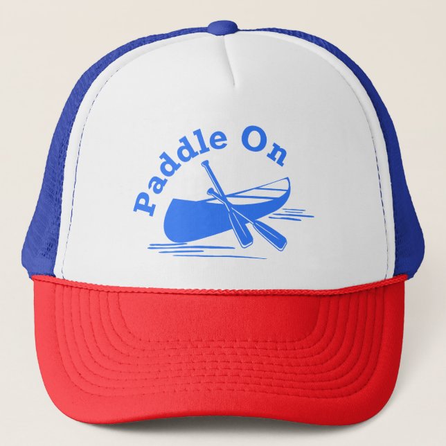 Paddle On Design - Trucker Hat (Front)