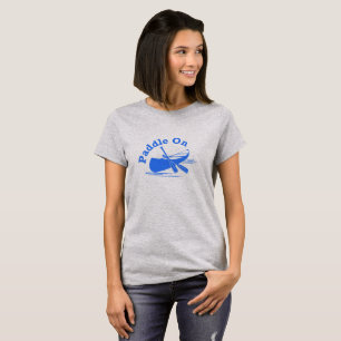 Paddle On Design - Women's Basic T-Shirt