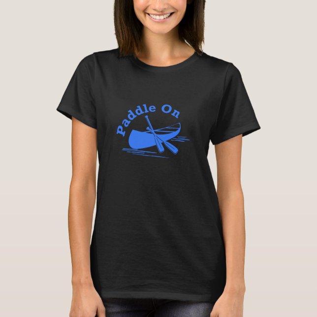 Paddle On Design - Women's Basic T-Shirt (Front)