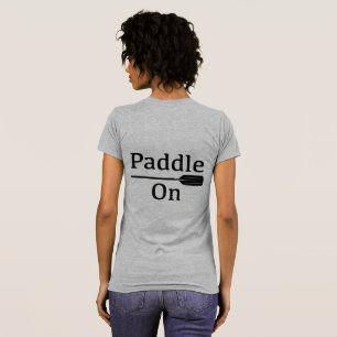 Paddle On Design - Women's Bella Canvas Fine J T-Shirt