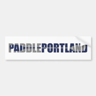 Paddle Portland Kayaking Bumper Sticker