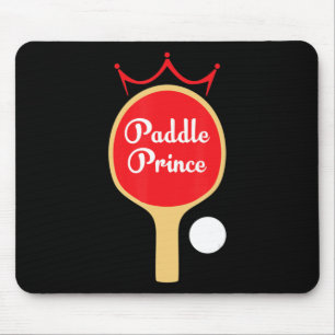 Paddle Prince Ping Pong Fun Cute Table Tennis Gif Mouse Mat
