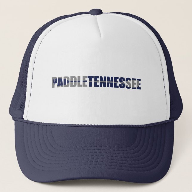 Paddle Tennessee Kayaking Trucker Hat (Front)