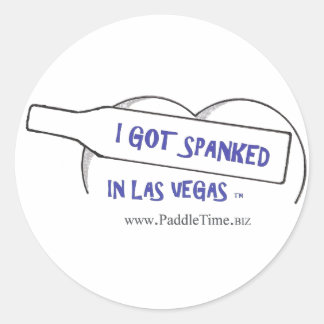 PADDLE TIME CLASSIC ROUND STICKER