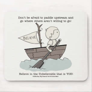 Paddle Upstream Mouse Mat