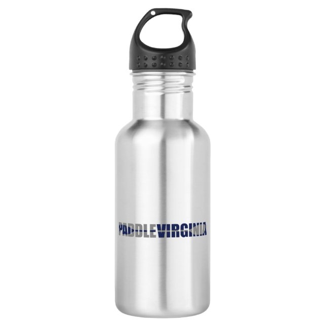 Paddle Virginia Kayaking 532 Ml Water Bottle (Front)