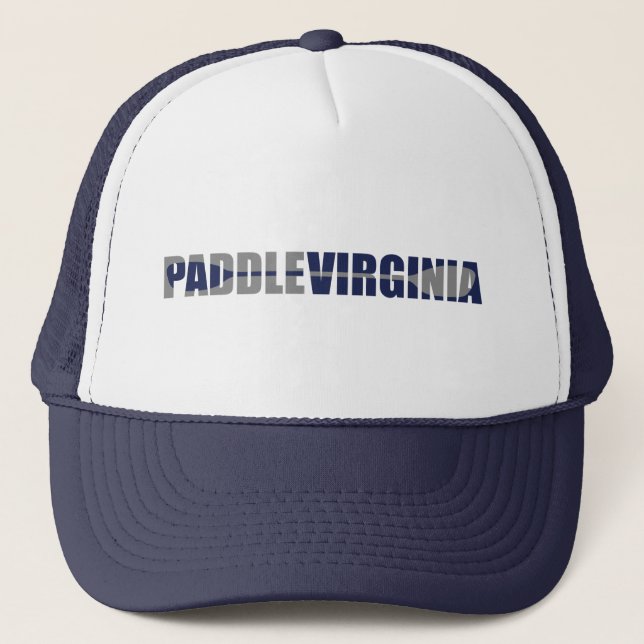 Paddle Virginia Kayaking Trucker Hat (Front)