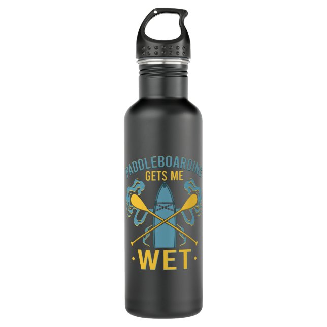 Paddleboard Paddleboarding 710 Ml Water Bottle (Front)