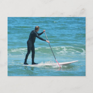 Paddleboarding Postcard