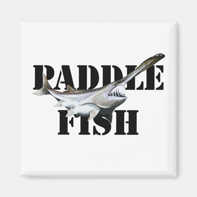 Paddlefish Magnet (Front)