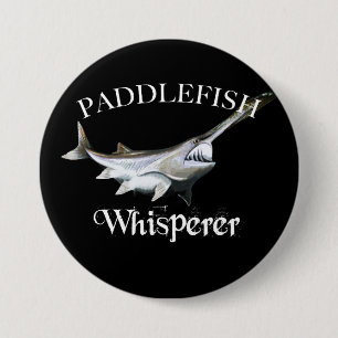 Paddlefish Whisperer 7.5 Cm Round Badge