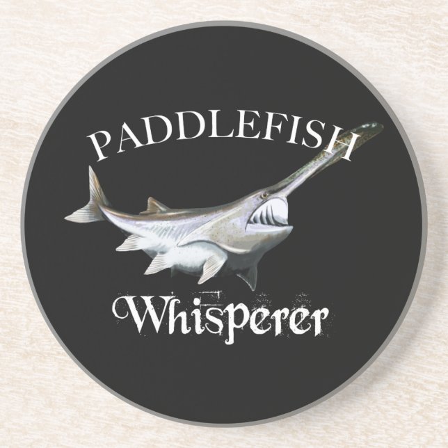 Paddlefish Whisperer Coaster (Front)