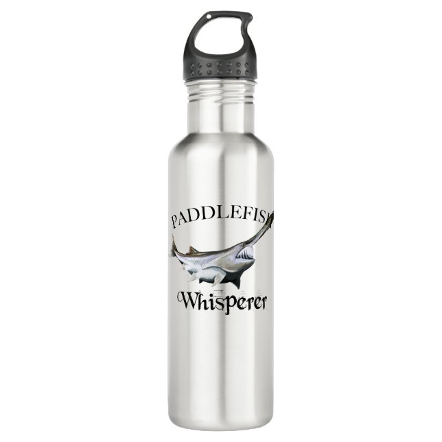 Paddlefish Whisperer Light 710 Ml Water Bottle (Front)