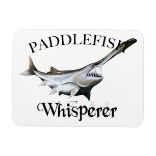 Paddlefish Whisperer Magnet