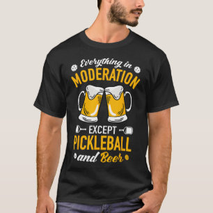 Paddlell Tennis - Dminton Beer Mug Picklell And Be T-Shirt