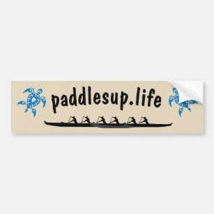 Paddles Up Bumper Sticker