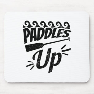 Paddles Up Design Dragon Boat Mouse Mat