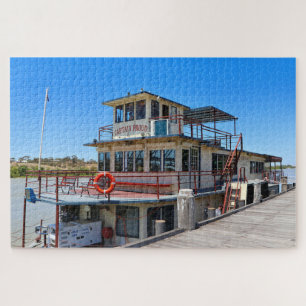Paddlesteamer, Murray Bridge, South Australia Jigsaw Puzzle