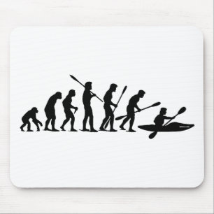 Paddling Evolution (kayak) Mouse Mat