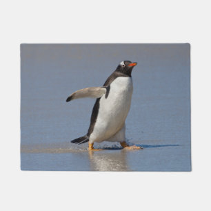 Paddling Gentoo Door Mat