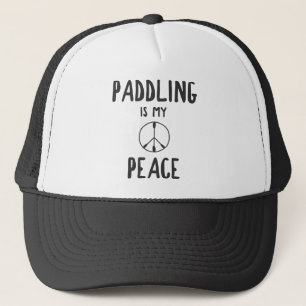 Paddling Is My Peace Trucker Hat