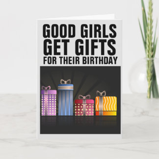 PADDLING PADDLE SPANKING BIRTHDAY CARDS FOR HER