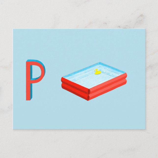 Paddling Pool Card (Front)