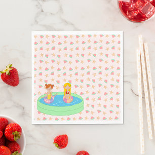 Paddling Pool Paper Napkins