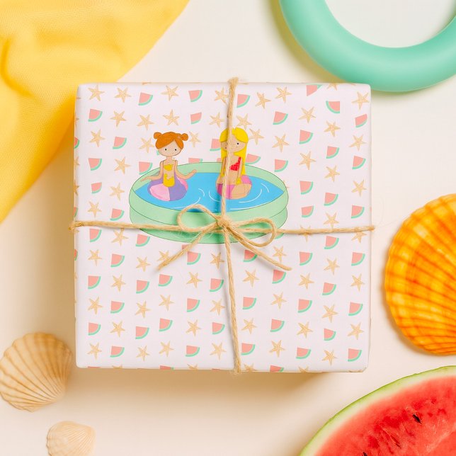 Paddling Pool Wrapping Paper (Creator Uploaded)