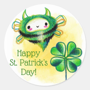 Paddy Bug St. Patrick's Day Stickers