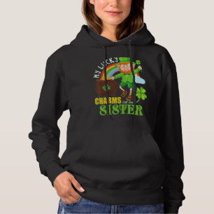 Paddy Day St Patricks Lucky Charms Call Me Sister Hoodie