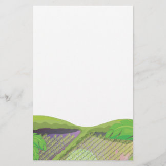 Paddy field stationery